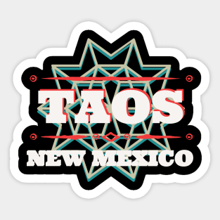 Taos, New Mexico Traveler Sticker